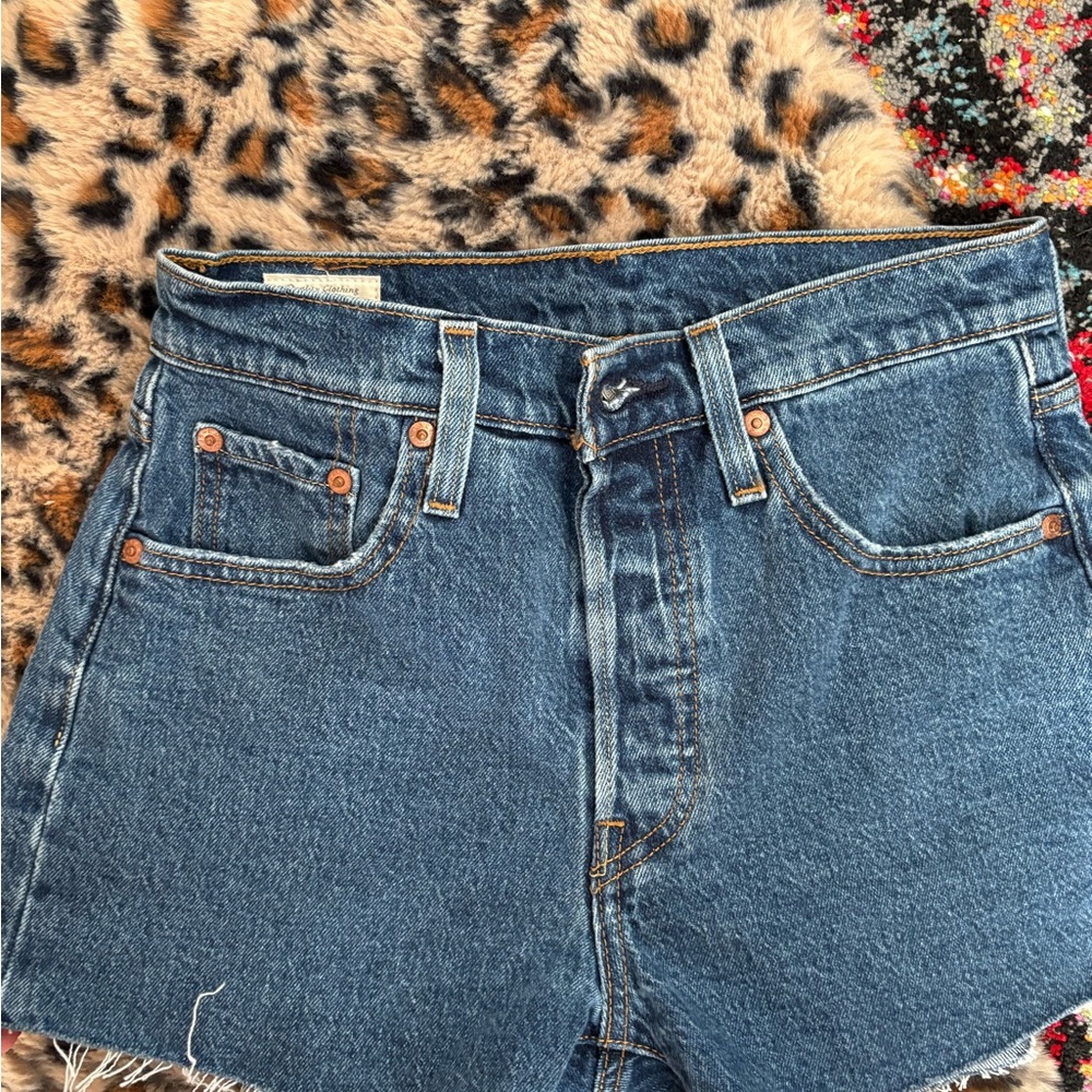 Levi's Classic Blue Jean Shorts